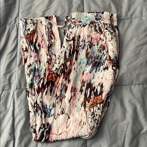 Colorful french connection pants size 2